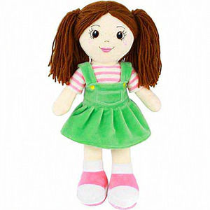 Playtime by Eimmie Soft‎ Baby Doll Stuffed Toy Companion Washable